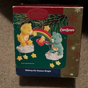 Heirloom Ornament Collection Care bears “Making the Season Bright” ornament